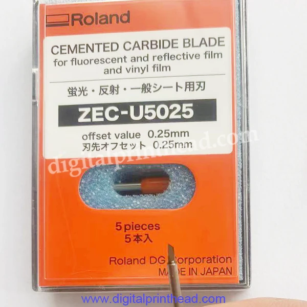 ROLAND 45 DEGREES CUTTING BLADE (5 PCS) – ZEC-U5025 - Buy 